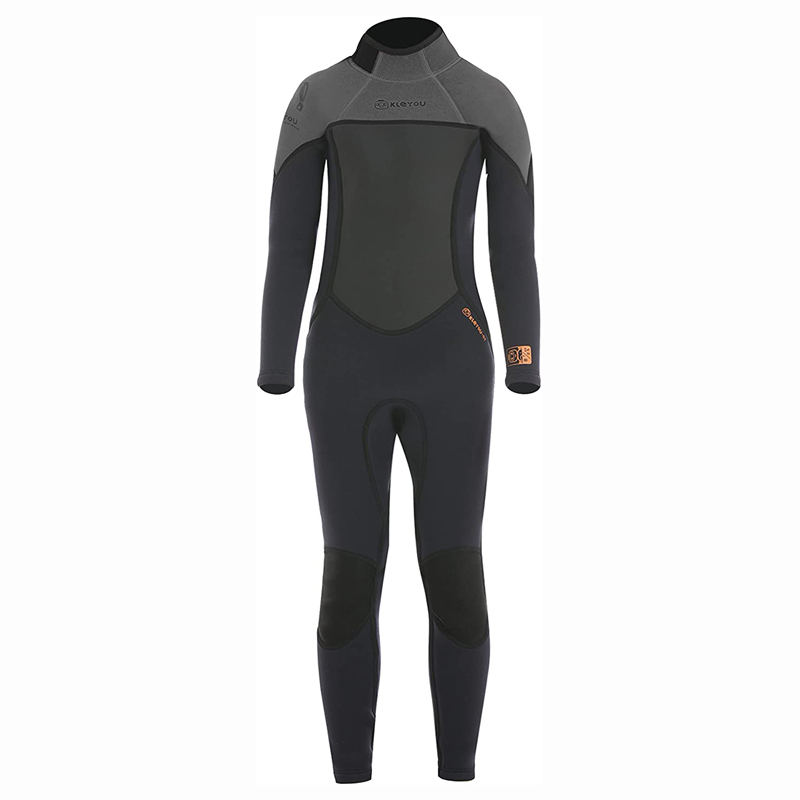 Wetsuit 3Mm Neoprene - Baju menyelam Neoprene 2.5มม. สำหรับเด็กชุดว่ายน้ำแบบเต็มตัวรักษาความร้อนสำหรับ Surf