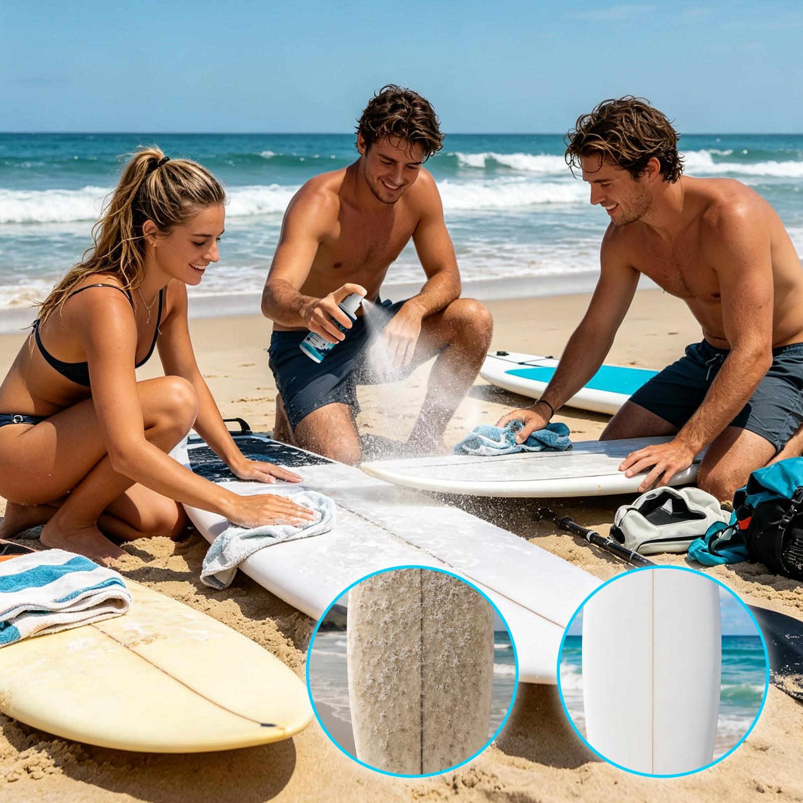 สเปรย์ทำความสะอาดแว็กซ์กระดานโ - Surfboard Wax Tropical บทวิจารณ์และราคา