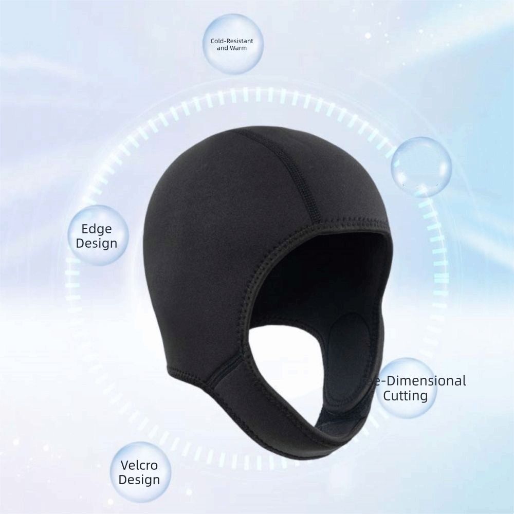 หมวกดำน้ำนีโอพรีนสำหรับกีฬาทาง - Wetsuit 3Mm Neoprene บทวิจารณ์และราคา